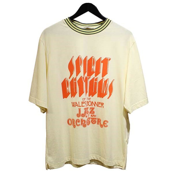 楽天市場】【中古】WALES BONNER VOLTA JAZZ PHYTHNO T-SHIRT ECRU 