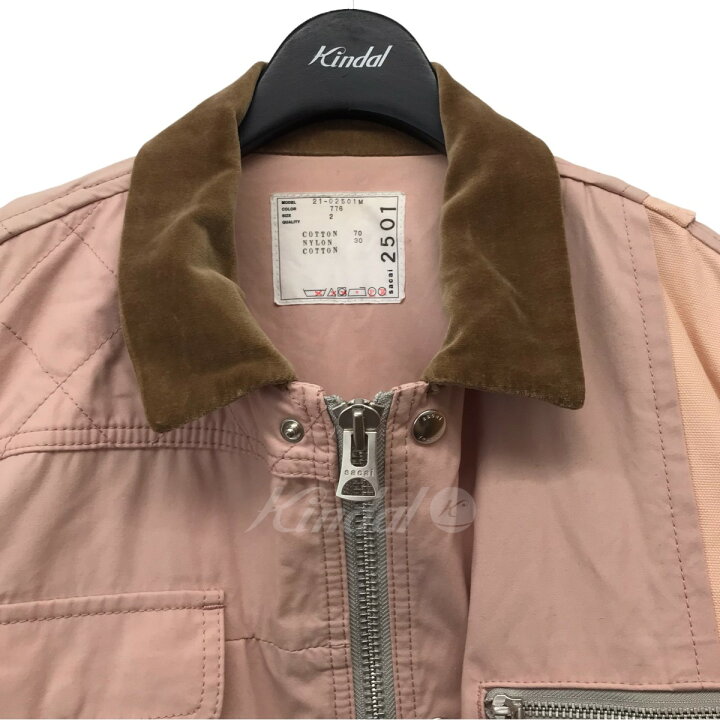 楽天市場】【中古】sacai 21SS「Cotton Nylon Oxford Blouson  
