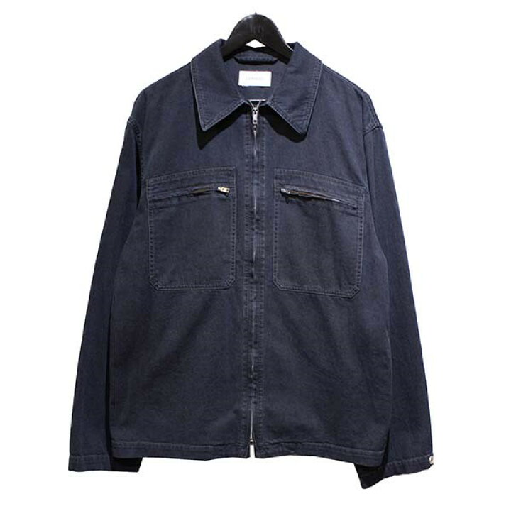 楽天市場】【中古】LEMAIRE ZIPPED OVERSHIRT ジップアップ 長袖シャツ 