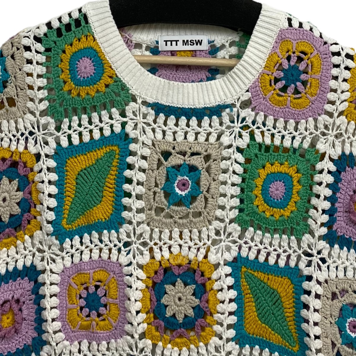 楽天市場】【中古】TTT MSW 22SSHandmade Pullover Knit Vest
