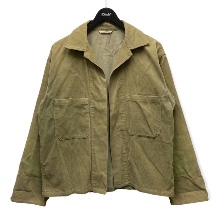 楽天市場】【中古】AURALEE 18SS ルーズコーデュロイジャケット 