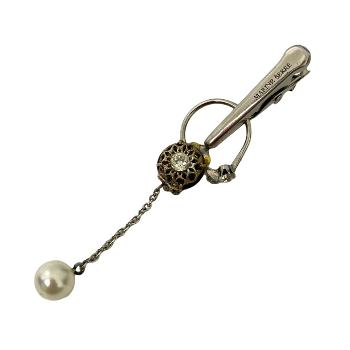 楽天市場】【中古】MARINE SERRE ピアス シルバー 【300722 