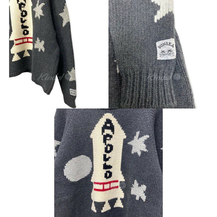 楽天市場】【中古】SUNSEA17AW 「APOLLO SWEATER」 APOLLOニット  