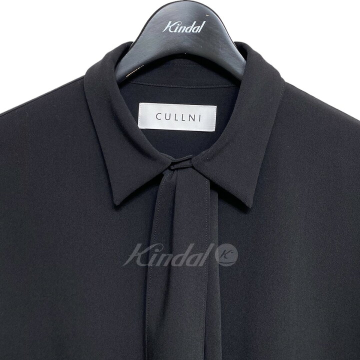 楽天市場】【中古】CULLNI 2021AW ボウタイシャツ ブラック サイズ：2 