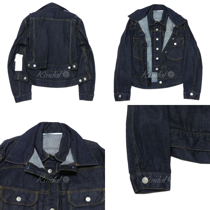 楽天市場】【中古】sacai 20SS ダブルレイヤード デニム 