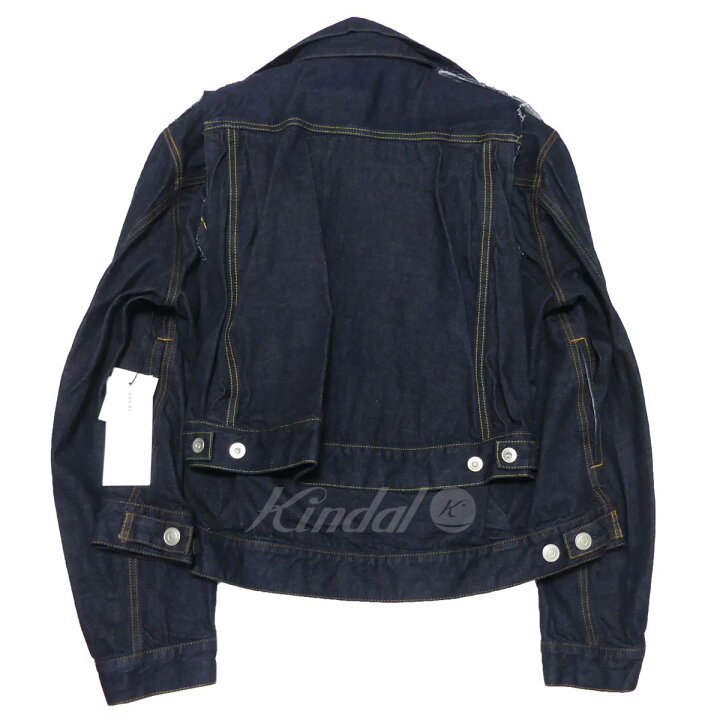 楽天市場】【中古】sacai 20SS ダブルレイヤード デニム ジャケット G 