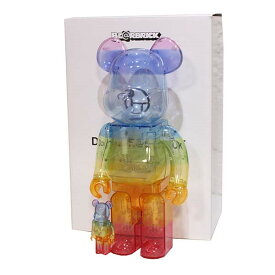 【中古】MEDICOM TOY　BE@RBRICK Dogs 100％ ＆ 400％ ベアブリック ドッグズ マルチ サイズ：100％ ＆ 400％ 【170822】（メディコムトイ）