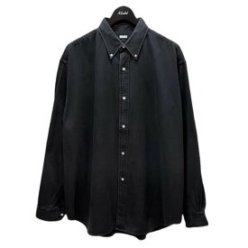 【中古】A．PRESSEBD Shirt ボタンダウンシャツ ブラック サイズ：2【価格見直し】