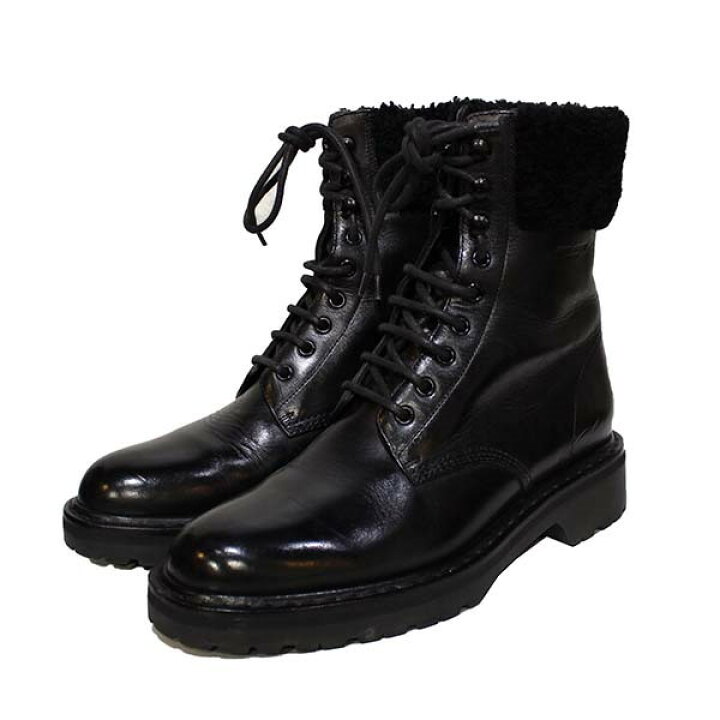 楽天市場】【中古】SAINT LAURENT PARIS 15AW ARMY コンバットブーツ 