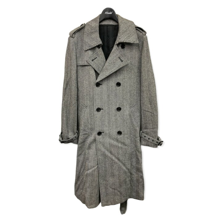楽天市場】【中古】Lithium homme ウールカシミヤトレンチコート 