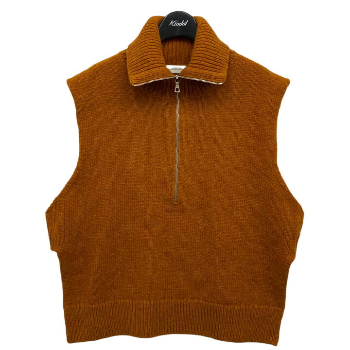 楽天市場】【中古】DRIES VAN NOTENハーフジップニットベスト 