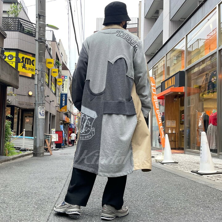 楽天市場】【中古】UNDER COVER ISM 22SS再構築ドッキングステンカラー