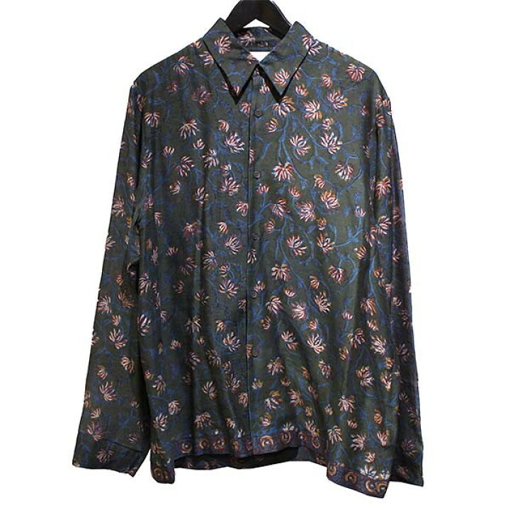DRIES VAN NOTEN 22SS フローラルシャツ 総柄 