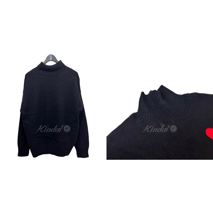 楽天市場】【中古】AMI Alexandre Mattiussi ハートロゴタートルネックニットセーター ブラック サイズ:S 【030922】( アミアレクサンドルマテュッシ) : ブランド古着のカインドオル