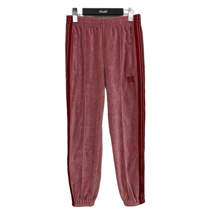 楽天市場】【中古】Needles 2022SS ベロアトラックパンツ ピンク 