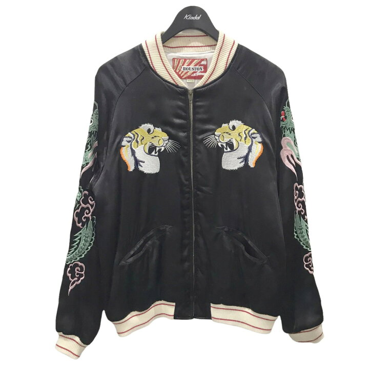 楽天市場】【中古】HOUSTON スカジャン スーベニアジャケット TIGER  