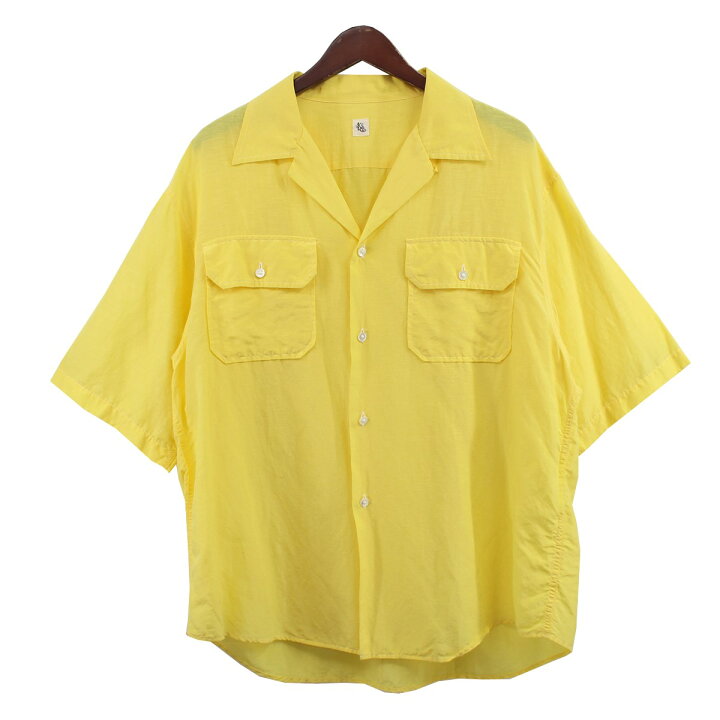 楽天市場】【中古】KAPTAIN SUNSHINE21SS OPEN COLLAR SS SHIRT シルク 