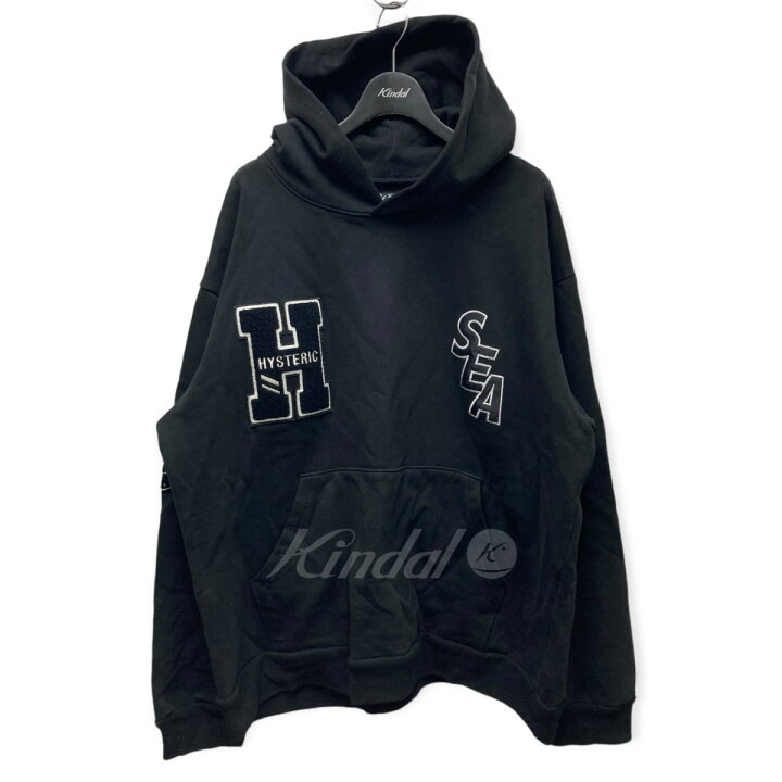楽天市場】【中古】WIND AND SEA×HYSTERIC GLAMOUR 21AW フェルトロゴ 