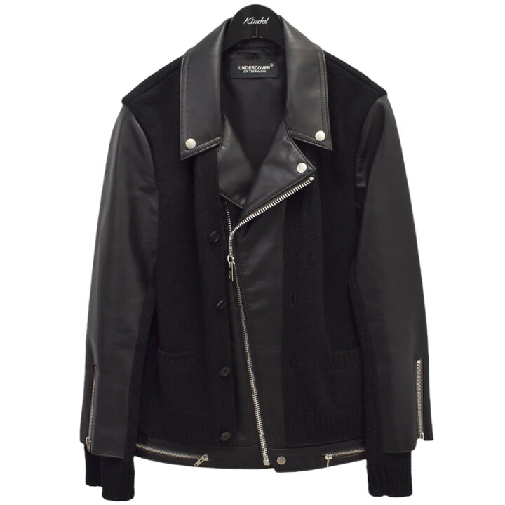 楽天市場】【中古】UNDERCOVERUC2A4207 21AW KNカーデmixレザー  