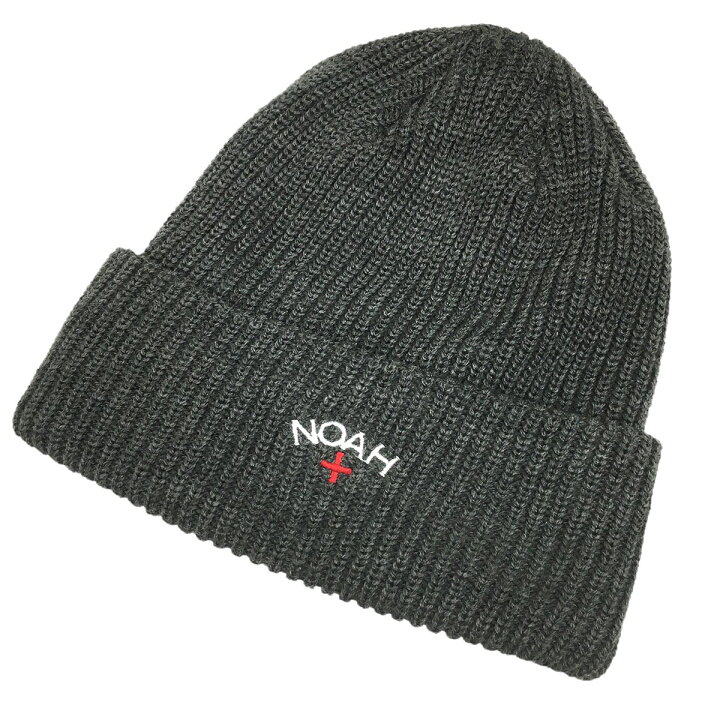 楽天市場】【中古】NOAH ロゴ ニットキャップ ビーニー グレー 