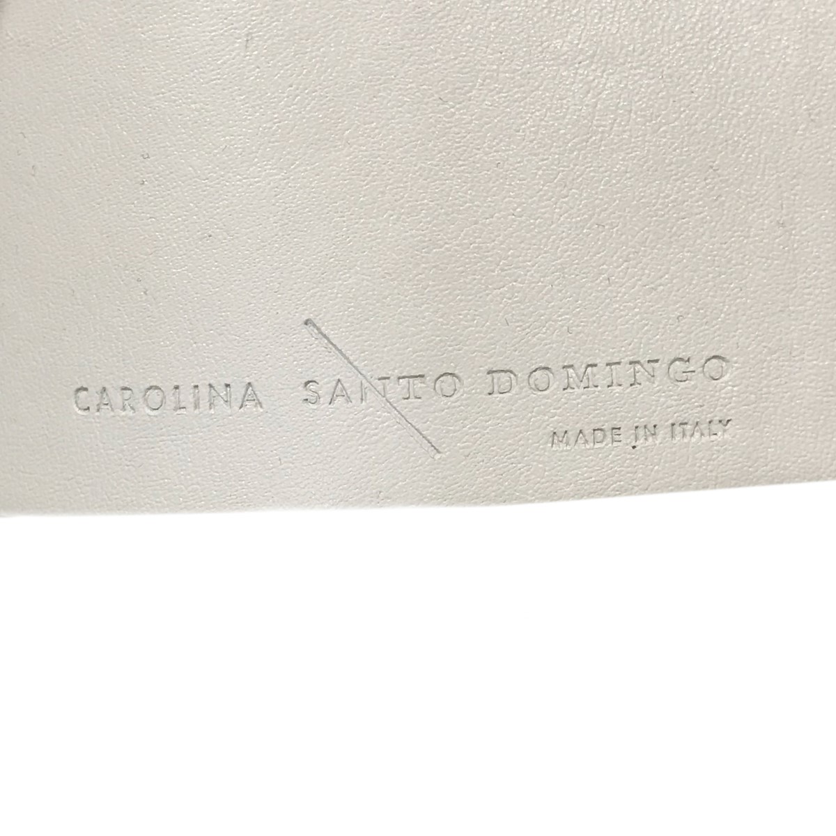 【ドミンゴの】 CAROLINA SANTO DOMINGO　2WAYショルダーバッグ トートバッグ オフホワイト （カロリーナ サント ドミンゴ）：ブランド古着のカインドオル はこちらか