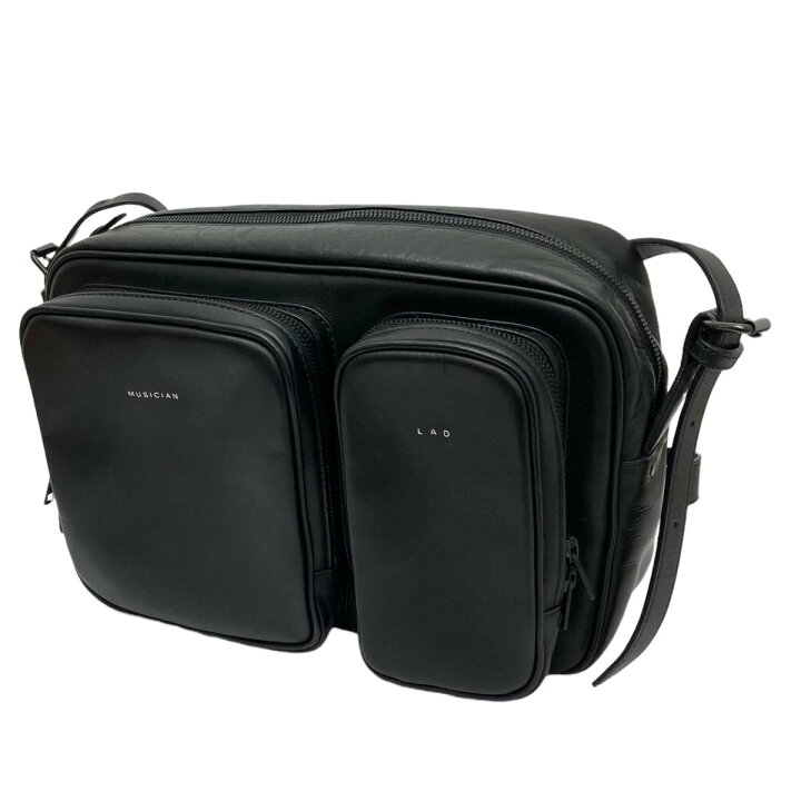 楽天市場】【中古】LAD MUSICIANレザーショルダーバッグ ブラック  