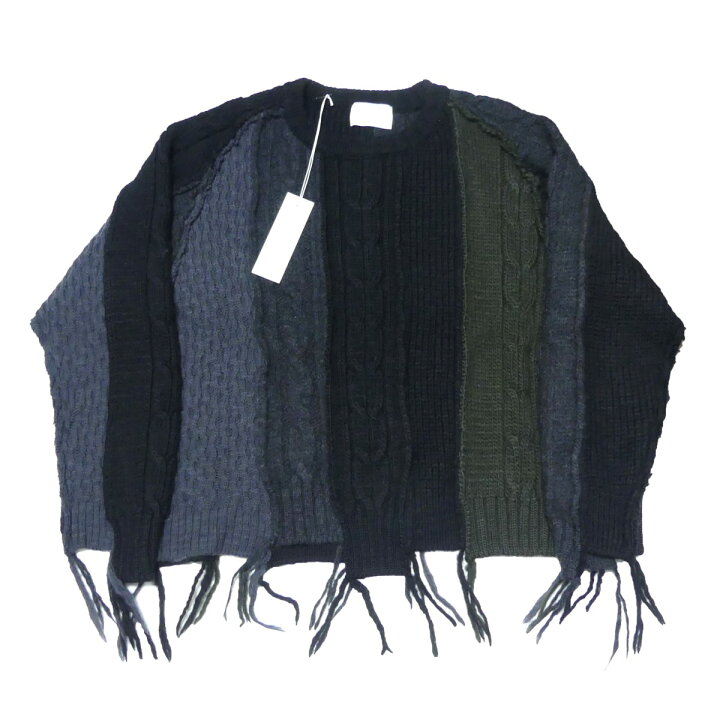 楽天市場】【中古】SUGARHILL 21AW MULTICOLOR CABLE BUG KNIT  