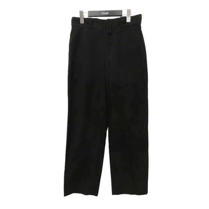 【中古】COMOLI 20AW モールスキンパンツ S03-03005 ブラック サイズ:1 【270922】(コモリ) | ブランド古着のカインドオル