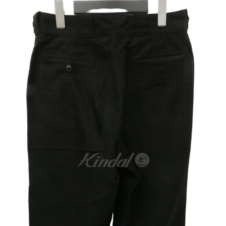 【中古】COMOLI 20AW モールスキンパンツ S03-03005 ブラック サイズ:1 【270922】(コモリ) | ブランド古着のカインドオル