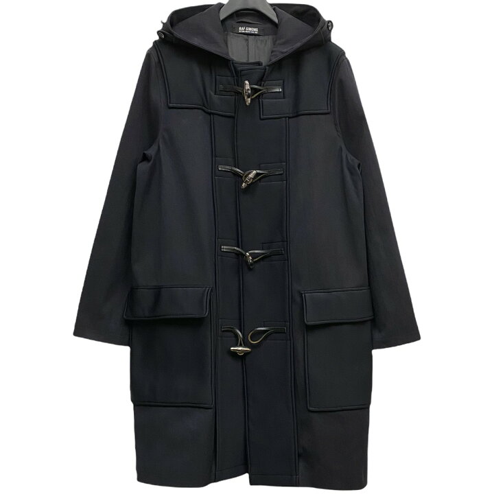 楽天市場】【中古】RAF SIMONS 06AW切替ダッフルコート ブラック 