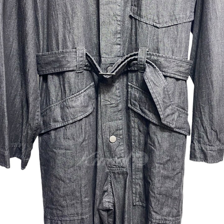楽天市場】【中古】soerte Herringbone Denim jump suit ブラック 