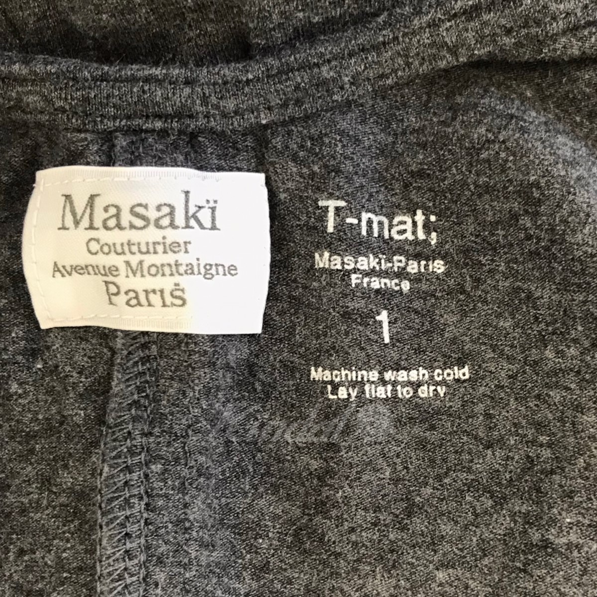 楽天市場】【中古】T-MAT Masaki-parisオールインワン グレー サイズ