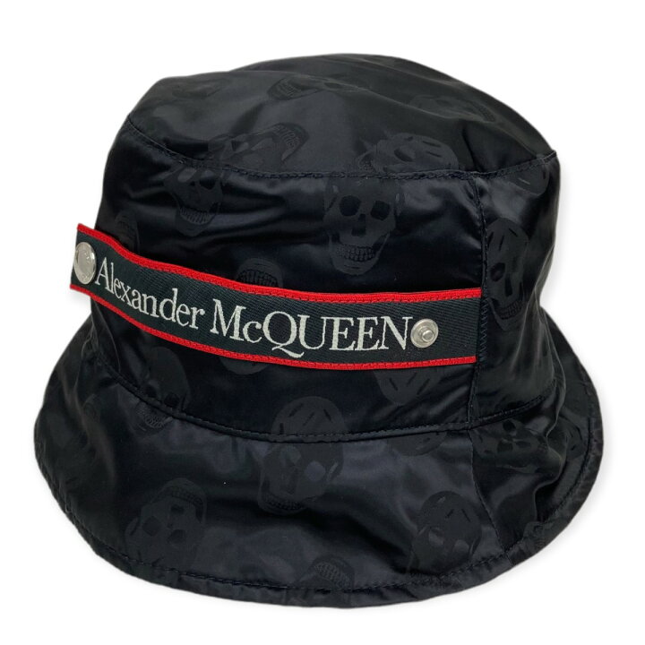 楽天市場】【中古】ALEXANDER McQUEEN スカル柄ナイロンバケットハット 