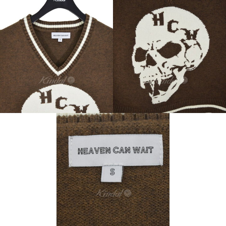 楽天市場】【中古】HEAVEN CAN WAIT sky fall vest スカル Vネック 