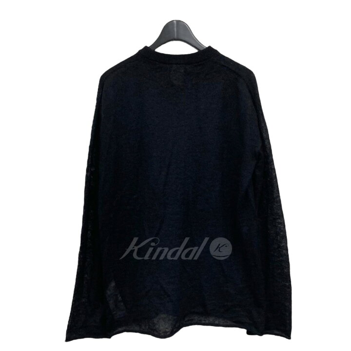 楽天市場】【中古】ATON モヘアクルーネックニット ブラック サイズ：2  