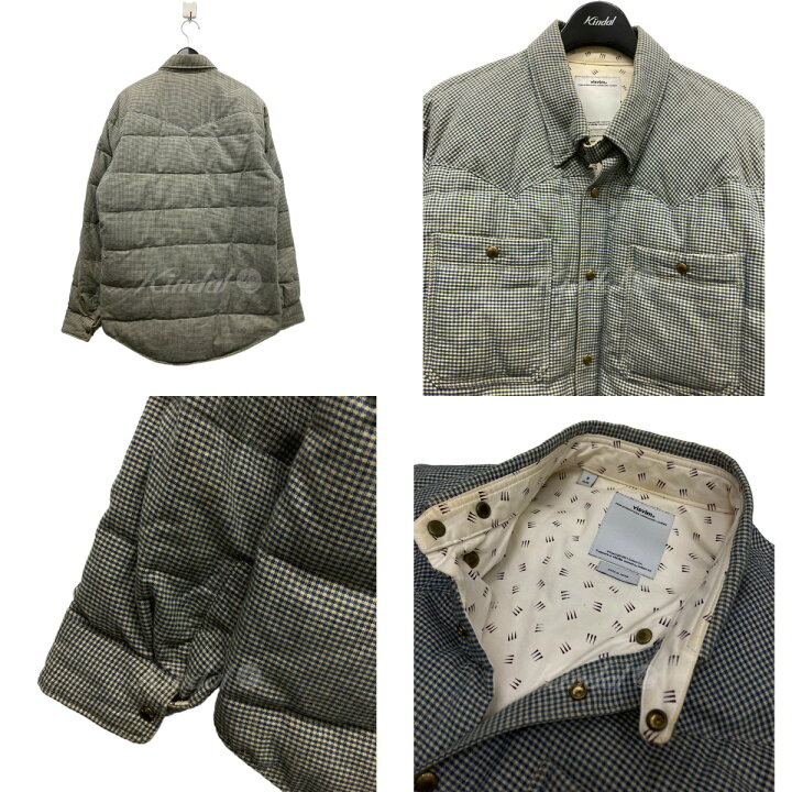 楽天市場】【中古】VISVIM 「kerchief down」 チェックダウン 