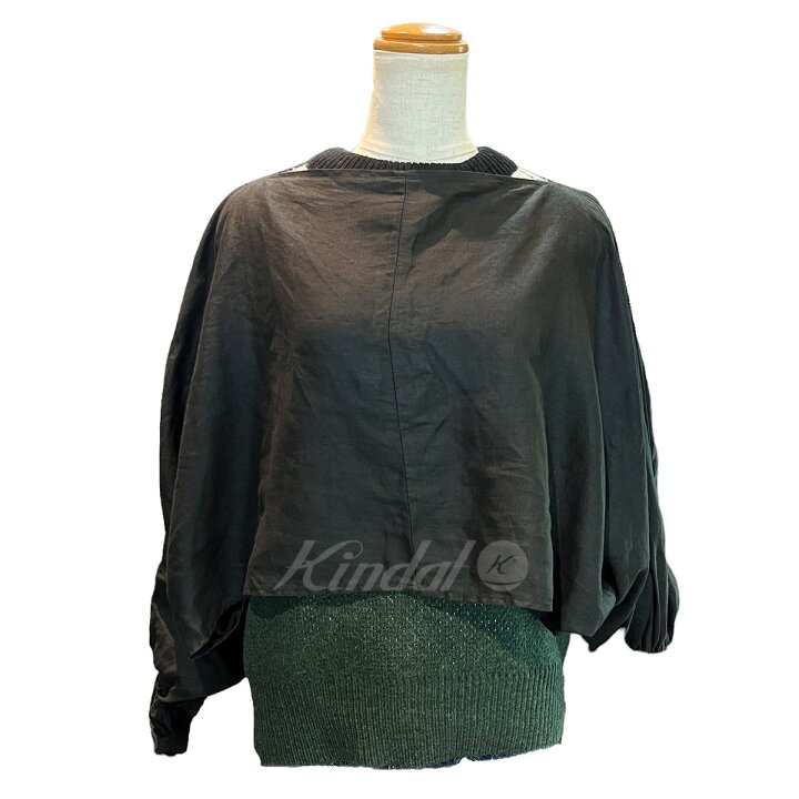 楽天市場】【中古】nest Robe 22SSリネンキャンディボレロ ブラック 