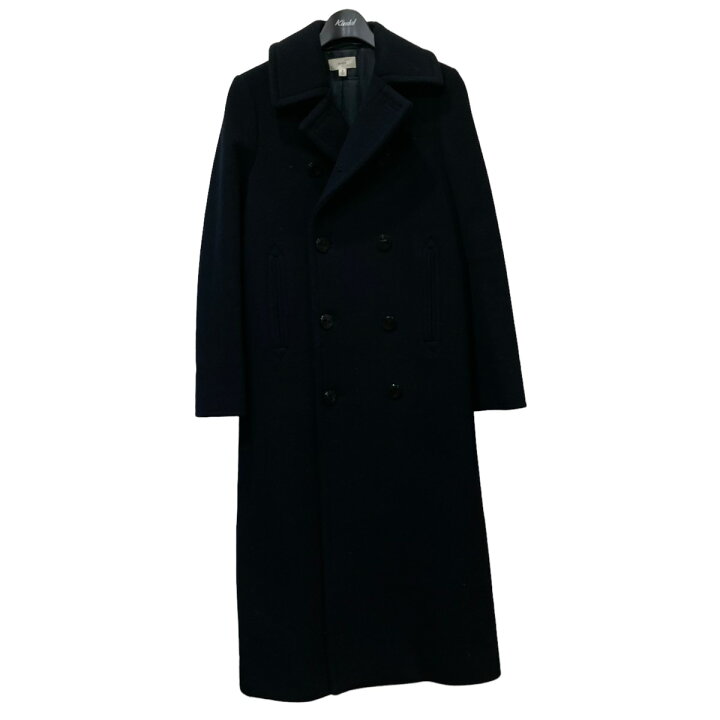 楽天市場】【中古】HYKEロングPコート ネイビー サイズ：3【価格見直し  