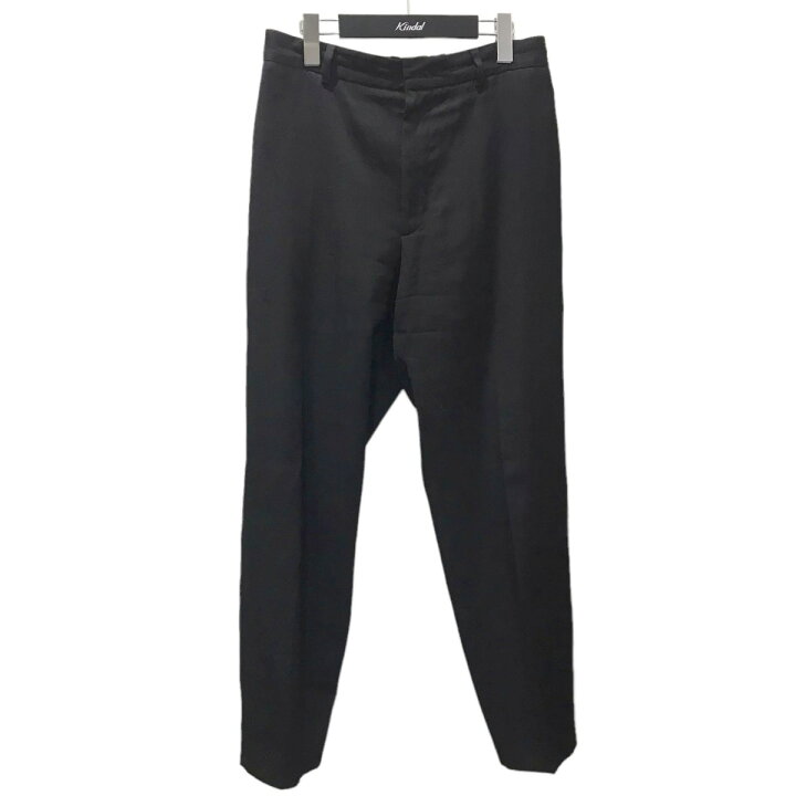 ジルサンダー*46*スラックス/ブラックイージーパンツ*JILSANDER*黒 
