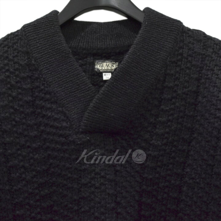 楽天市場】【中古】BLACK SIGN Vネックニットセーター 