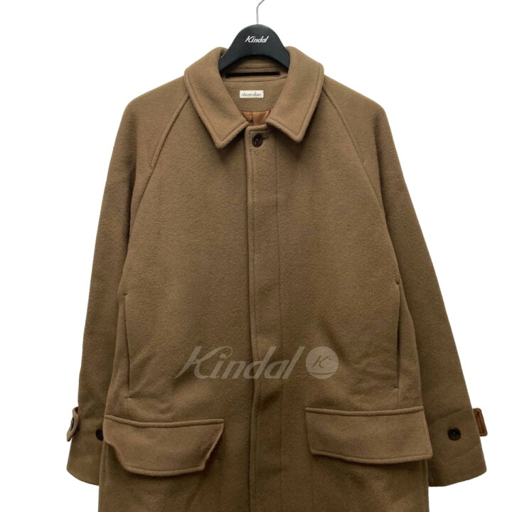 楽天市場】【中古】steven alan「MELTON PATCH BAL COLLAR COAT 