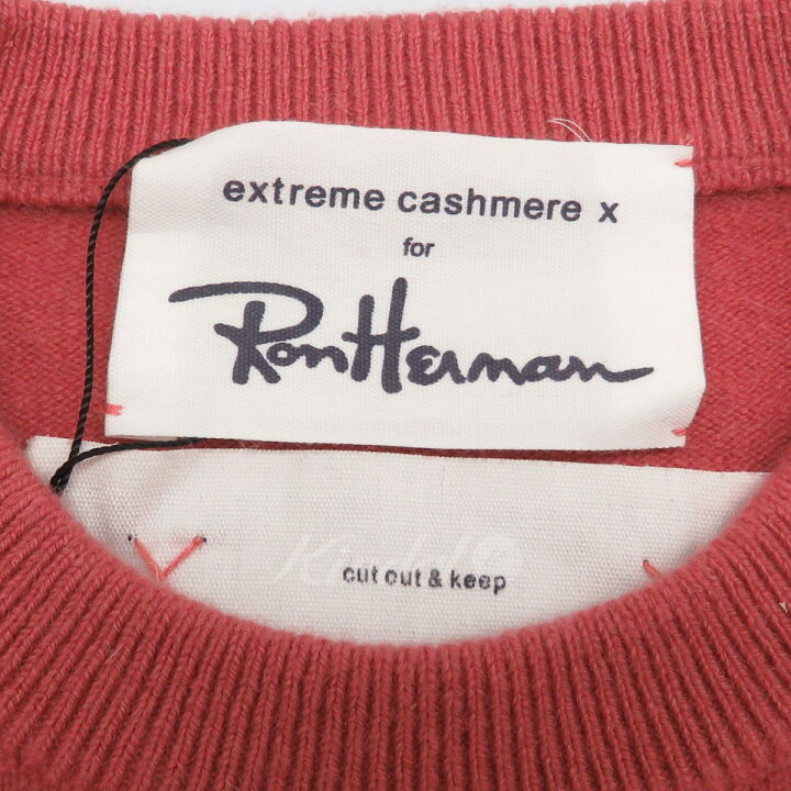 楽天市場】【中古】extreme cashmere for Ron Herman カシミヤニット  