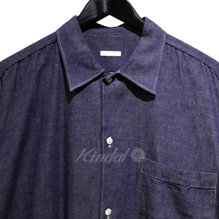 楽天市場】【中古】COMOLI 19AW パープルダンガリーシャツ パープル 