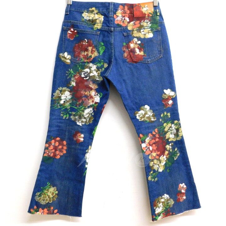 GUCCI フラワーデニム 