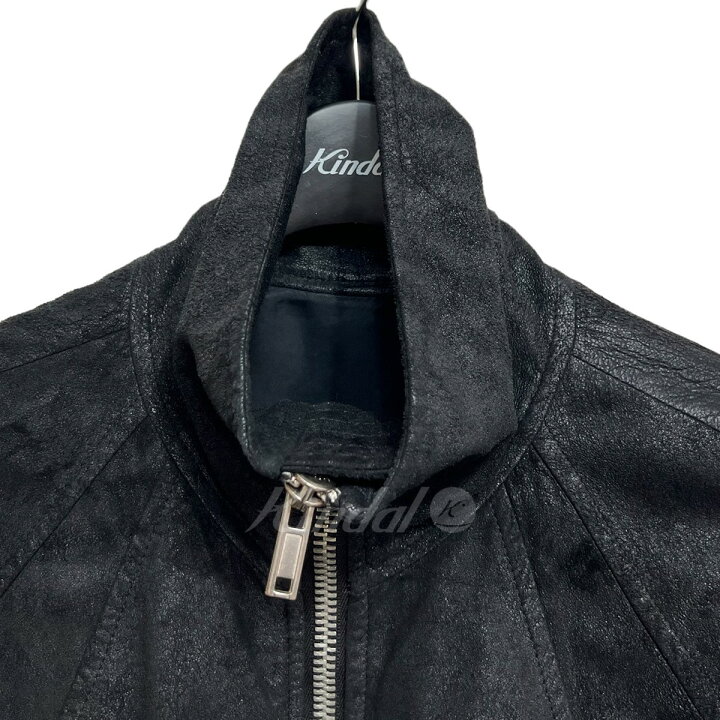 楽天市場】【中古】Rick Owens ハイネックデストロイレザージャケット 