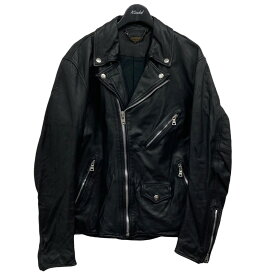 【中古】A VONTADE　「Road Master Jacket」レザーダブルライダースジャケット ブラック サイズ：M 【151122】（ア・ボンタージ）