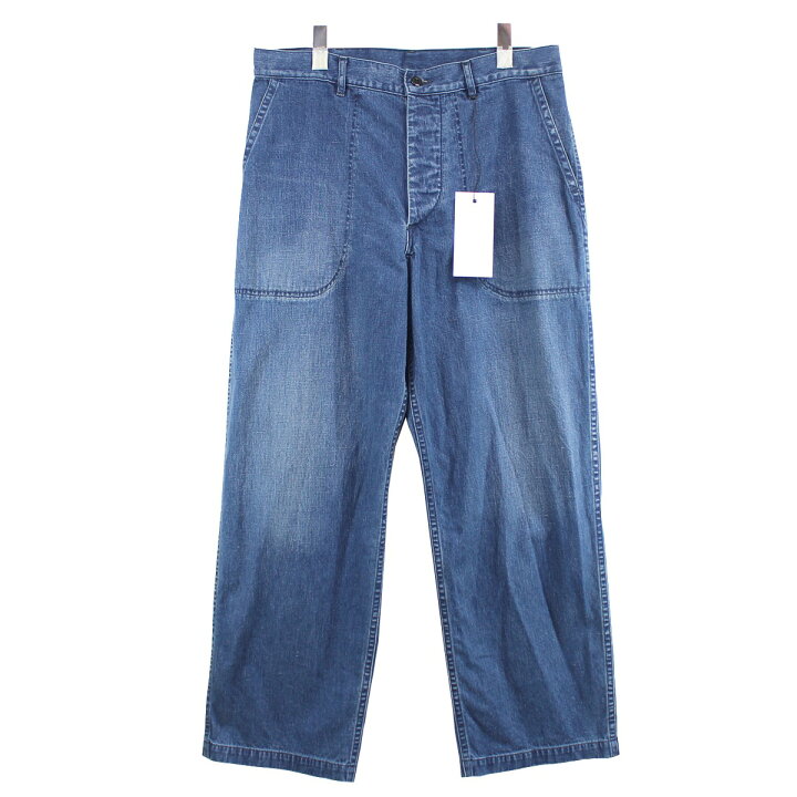 楽天市場】【中古】A．PRESSE22SS US Navy Denim Baker Pants デニム 