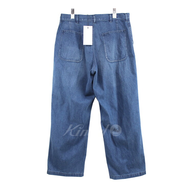 楽天市場】【中古】A．PRESSE22SS US Navy Denim Baker Pants デニム 