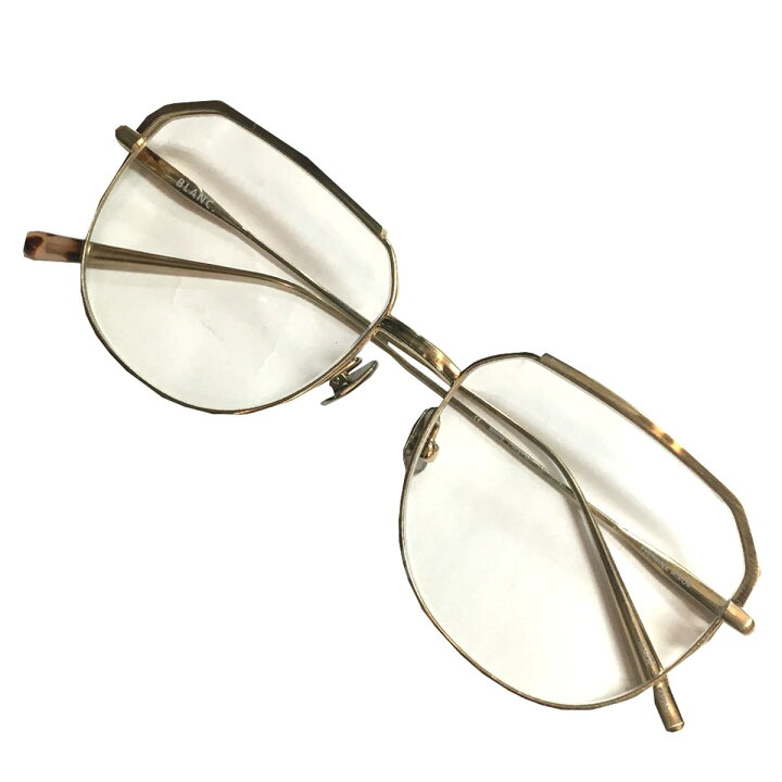 楽天市場】【中古】BLANC BLANC．． B0024 眼鏡 メガネ CH GOL MAT 
