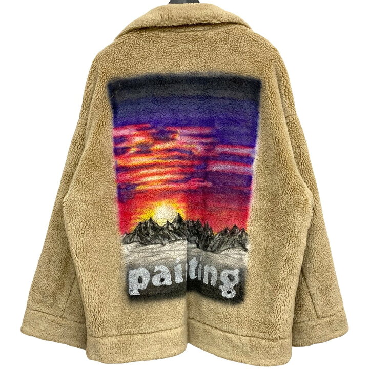 楽天市場】【中古】doublet 17AW HAND PAINTED FUR JACKETバック 